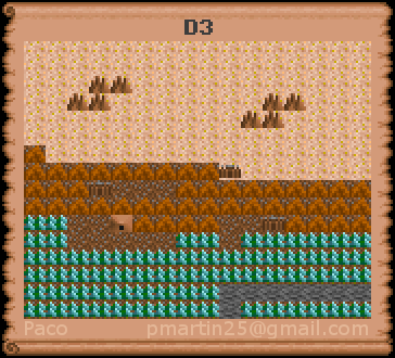 Thumbnail for a map of D3 (In-Game Map) for the PC game Might And Magic: Darkside Of Xeen.