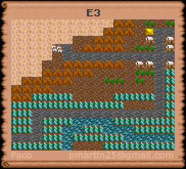 Thumbnail for a map of E3 (In-Game Map) for the PC game Might And Magic: Darkside Of Xeen.
