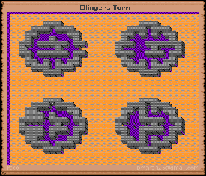 Thumbnail for a map of Ellingers Tower (In-Game Map) for the PC game Might And Magic: Darkside Of Xeen.