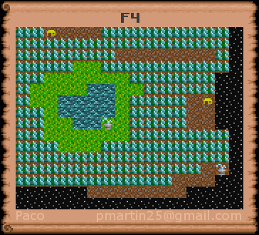 Thumbnail for a map of F4 (In-Game Map) for the PC game Might And Magic: Darkside Of Xeen.