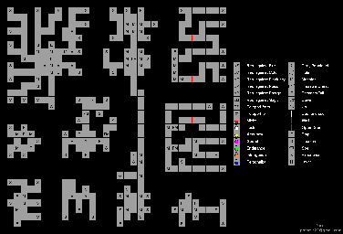 Thumbnail for a map of Gemstone Mines (Guide) for the PC game Might And Magic: Darkside Of Xeen.