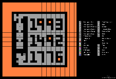 Thumbnail for a map of Great Pyramid - Level 2 (Guide) for the PC game Might And Magic: Darkside Of Xeen.