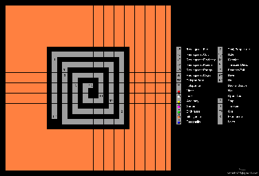 Thumbnail for a map of Great Pyramid - Level 3 (Guide) for the PC game Might And Magic: Darkside Of Xeen.