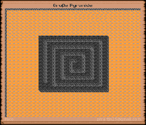 Thumbnail for a map of Great Pyramid - Level 3 (In-Game Map) for the PC game Might And Magic: Darkside Of Xeen.