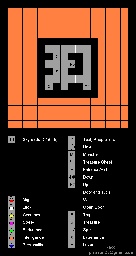 Thumbnail for a map of Great Pyramid - Level 4 (Guide) for the PC game Might And Magic: Darkside Of Xeen.
