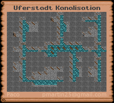 Thumbnail for a map of Lakeside Sewer (In-Game Map) for the PC game Might And Magic: Darkside Of Xeen.