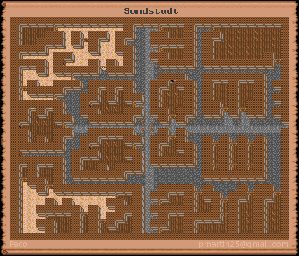 Thumbnail for a map of Sandcaster (In-Game Map) for the PC game Might And Magic: Darkside Of Xeen.