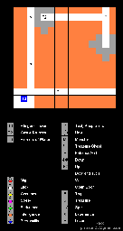 Thumbnail for a map of Skyroads - A4 (Guide) for the PC game Might And Magic: Darkside Of Xeen.