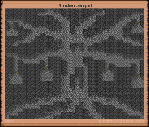 Thumbnail for a map of Temple Of The Bark - Level 5 (In-Game Map) for the PC game Might And Magic: Darkside Of Xeen.