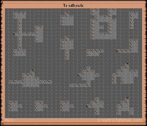 Thumbnail for a map of Trollholes (In-Game Map) for the PC game Might And Magic: Darkside Of Xeen.