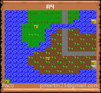 Thumbnail for a map of A4 (In-Game Map) for the PC game Might And Magic III: Isles Of Terra.