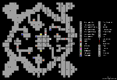 Thumbnail for a map of Arachnoid Cavern (Guide) for the PC game Might And Magic III: Isles Of Terra.