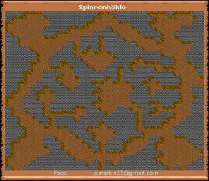 Thumbnail for a map of Arachnoid Cavern (In-Game Map) for the PC game Might And Magic III: Isles Of Terra.