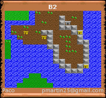 Thumbnail for a map of B2 (In-Game Map) for the PC game Might And Magic III: Isles Of Terra.