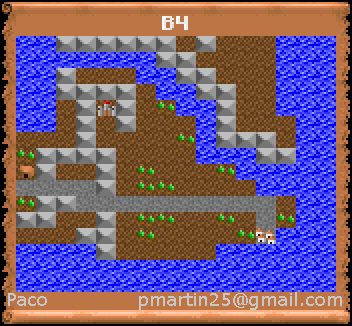 Thumbnail for a map of B4 (In-Game Map) for the PC game Might And Magic III: Isles Of Terra.