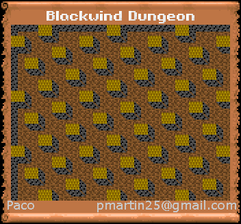 Thumbnail for a map of Blackwind Dungeon (In-Game Map) for the PC game Might And Magic III: Isles Of Terra.