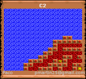 Thumbnail for a map of C2 (In-Game Map) for the PC game Might And Magic III: Isles Of Terra.