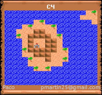 Thumbnail for a map of C4 (In-Game Map) for the PC game Might And Magic III: Isles Of Terra.