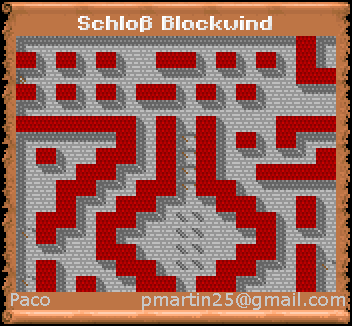 Thumbnail for a map of Castle Blackwind (In-Game Map) for the PC game Might And Magic III: Isles Of Terra.
