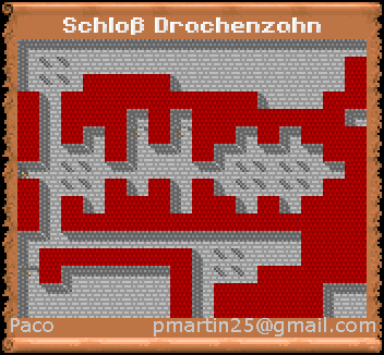Thumbnail for a map of Castle Dragontooth (In-Game Map) for the PC game Might And Magic III: Isles Of Terra.