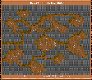 Thumbnail for a map of Cursed Cold Cavern (In-Game Map) for the PC game Might And Magic III: Isles Of Terra.