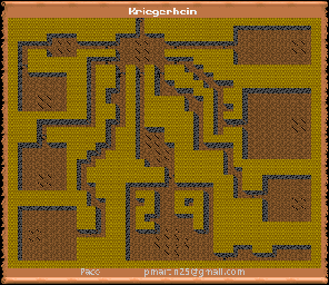 Thumbnail for a map of Dark Warrior Keep (In-Game Map) for the PC game Might And Magic III: Isles Of Terra.