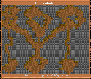 Thumbnail for a map of Dragon Cavern (In-Game Map) for the PC game Might And Magic III: Isles Of Terra.
