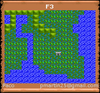 Thumbnail for a map of F3 (In-Game Map) for the PC game Might And Magic III: Isles Of Terra.