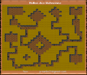 Thumbnail for a map of Halls Of Insanity (In-Game Map) for the PC game Might And Magic III: Isles Of Terra.