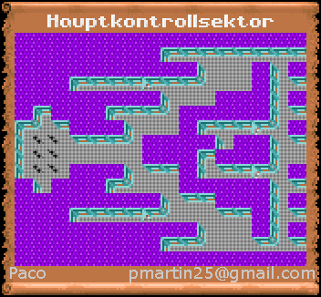 Thumbnail for a map of Main Control (In-Game Map) for the PC game Might And Magic III: Isles Of Terra.