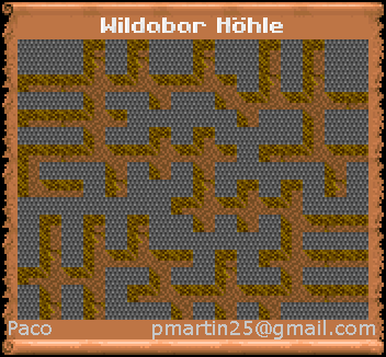 Thumbnail for a map of Wildabar Cavern (In-Game Map) for the PC game Might And Magic III: Isles Of Terra.
