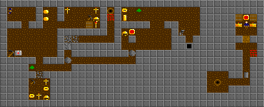Thumbnail for a map of Level 0 for the PC game Minebombers.