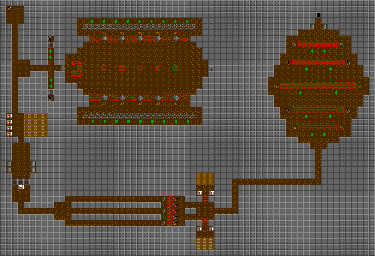 Thumbnail for a map of Level 14 for the PC game Minebombers.