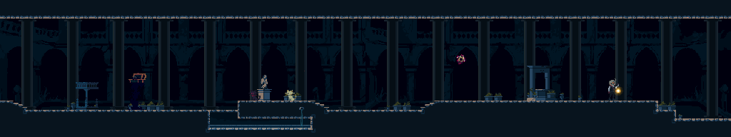 Thumbnail for a map of Development Room for the PC game Momodora: Reverie Under The Moonlight.