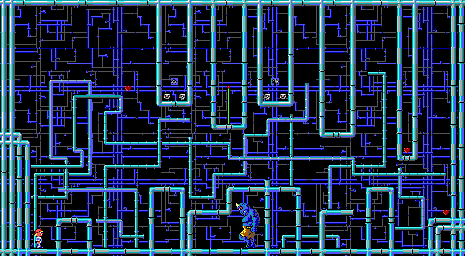 Thumbnail for a map of Episode 1 Level 10 for the PC game Monster Bash!.