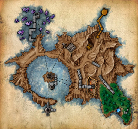 Thumbnail for a map of Selentic Age for the PC game Myst.