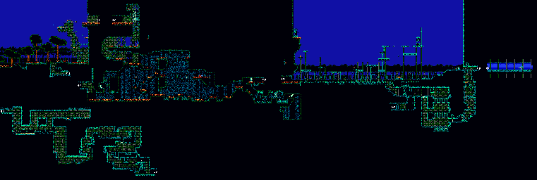 Thumbnail for a map of Dark Forest Area-1 for the PC game Odallus: The Dark Call.