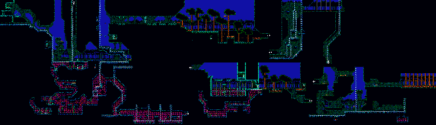 Thumbnail for a map of Dark Forest Area-2 for the PC game Odallus: The Dark Call.