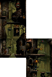 Thumbnail for a map of Bonewerkz Entrance - BWP01C 01-04; 11 for the PC game Oddworld: Abe's Exoddus.