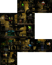 Thumbnail for a map of Feeco Depot Main Lobby - FDP02C 03-10; 17; 24 for the PC game Oddworld: Abe's Exoddus.