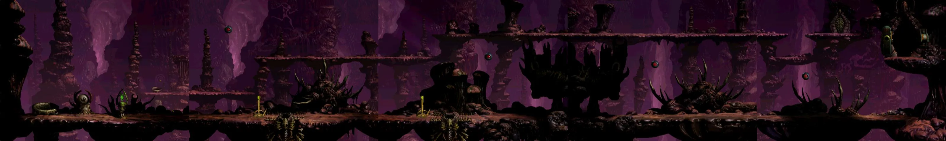 Thumbnail for a map of Mudanchee Vaults SVP06C 05-09 for the PC game Oddworld: Abe's Exoddus.