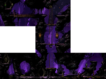 Thumbnail for a map of Mudomo Vaults Trial 2 - PVP04C 01-03; 05-07 for the PC game Oddworld: Abe's Exoddus.