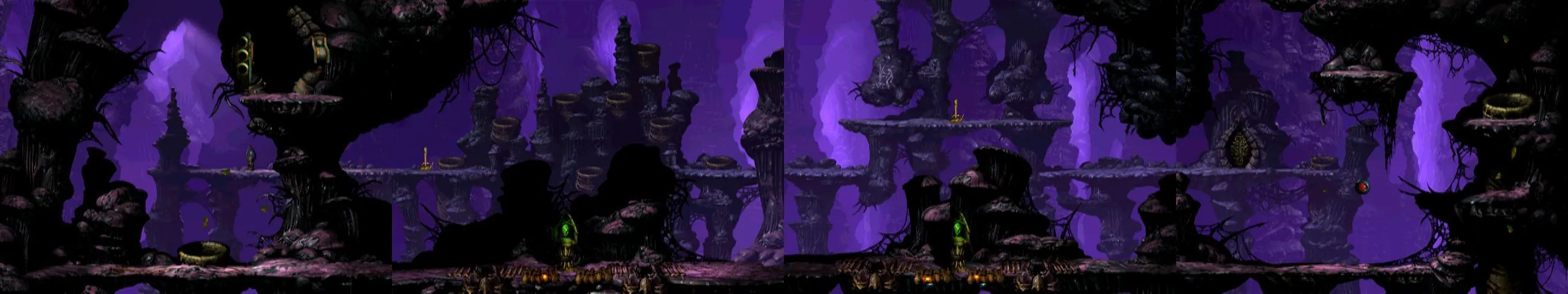 Thumbnail for a map of Mudomo Vaults Trial 5 - PVP11C 01-04 for the PC game Oddworld: Abe's Exoddus.