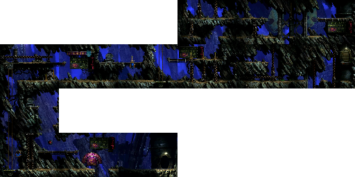 Thumbnail for a map of Necrum Mines Tunnel 5 Exit - MIP04C 04-16 for the PC game Oddworld: Abe's Exoddus.