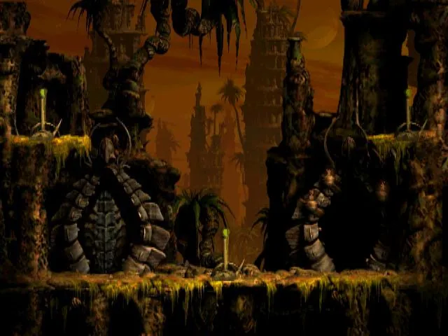 Thumbnail for a map of Necrum Trial 2 - NEP06C 02 for the PC game Oddworld: Abe's Exoddus.