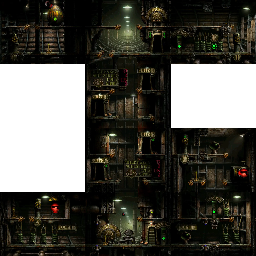 Thumbnail for a map of Slig Barracks Block 3 - BAP07C 01-09 for the PC game Oddworld: Abe's Exoddus.