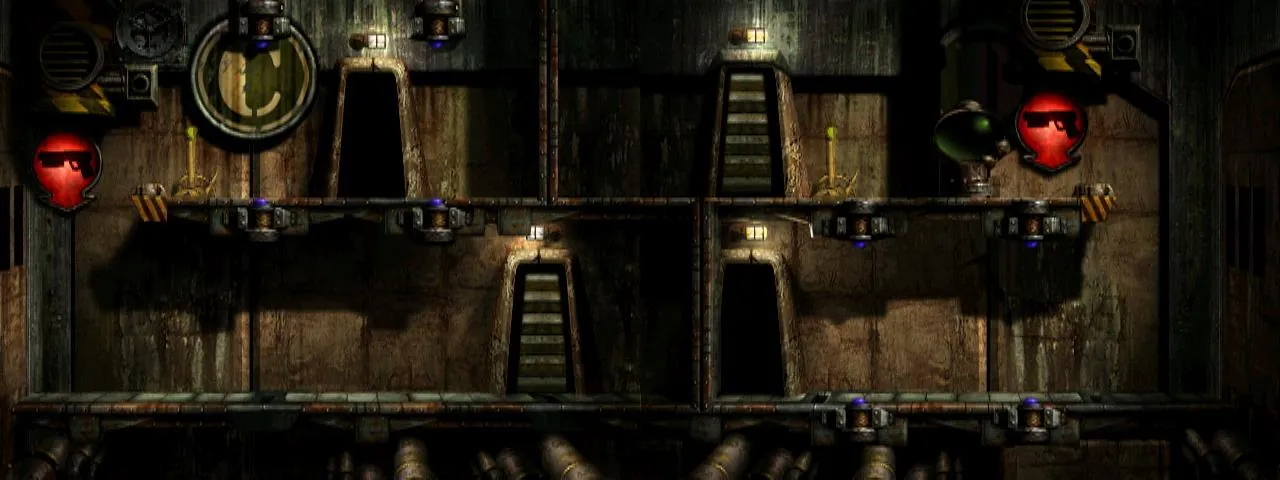 Thumbnail for a map of Slig Barracks Block 3C - BAP15C 03-04 for the PC game Oddworld: Abe's Exoddus.