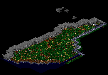 Thumbnail for a map of 04: Fisherman's Reef for the PC game Pagan: Ultima VIII.