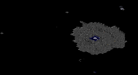 Thumbnail for a map of 16: Carthax Lake (Drained) for the PC game Pagan: Ultima VIII.