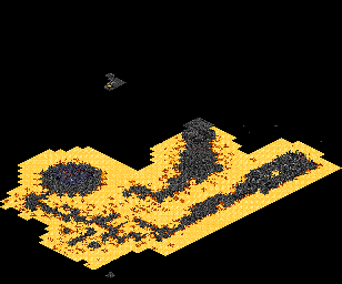 Thumbnail for a map of 44: Plane Of Fire for the PC game Pagan: Ultima VIII.